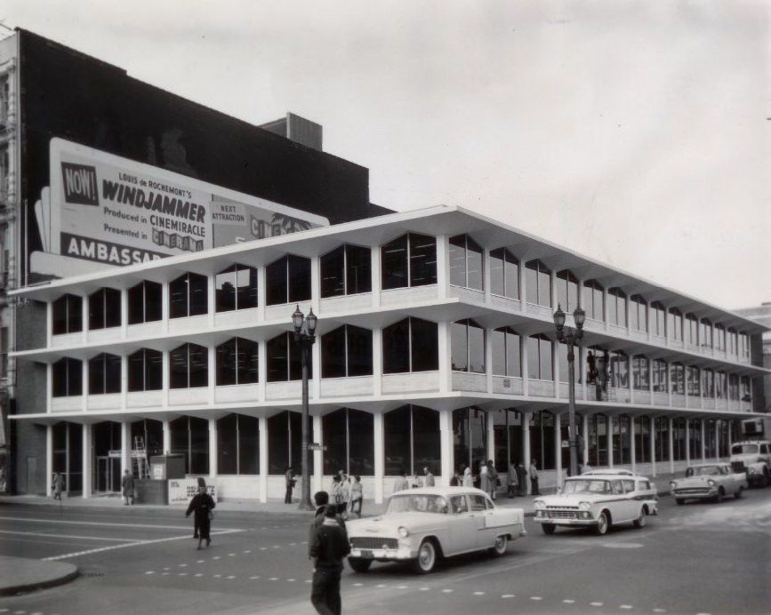 New State Office Building at 505 Washington ave, 1955