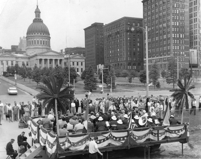 Breaking Ground on Riverfront,1 959