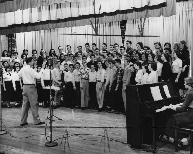 Ritenour High School Chorus, 1954