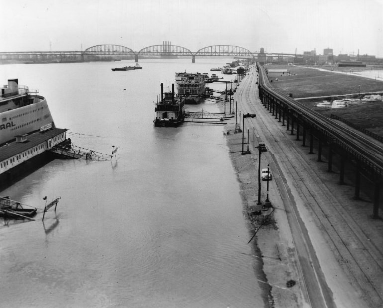 The Overflowing Mississippi River, 1951