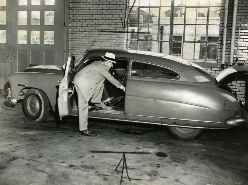 Third Automobile Used by the Gang, 1950