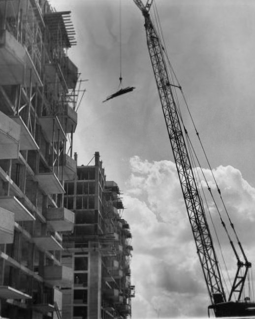 Plaza Apartments - Reaching for the sky, 1959