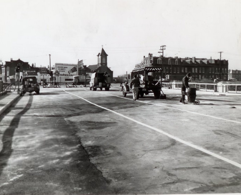 New Bridge On Twelfth To Open Today, 1954