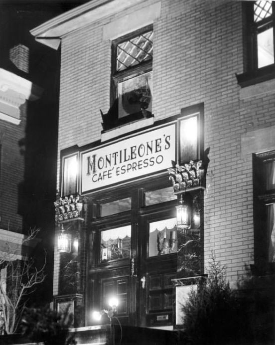 Montileone's Café Espresso, 1960