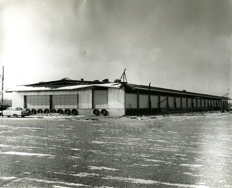 New Industrial Building In Mill Creek Valley, 1962