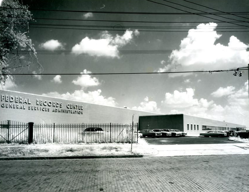 Federal Records Center Building, 1961