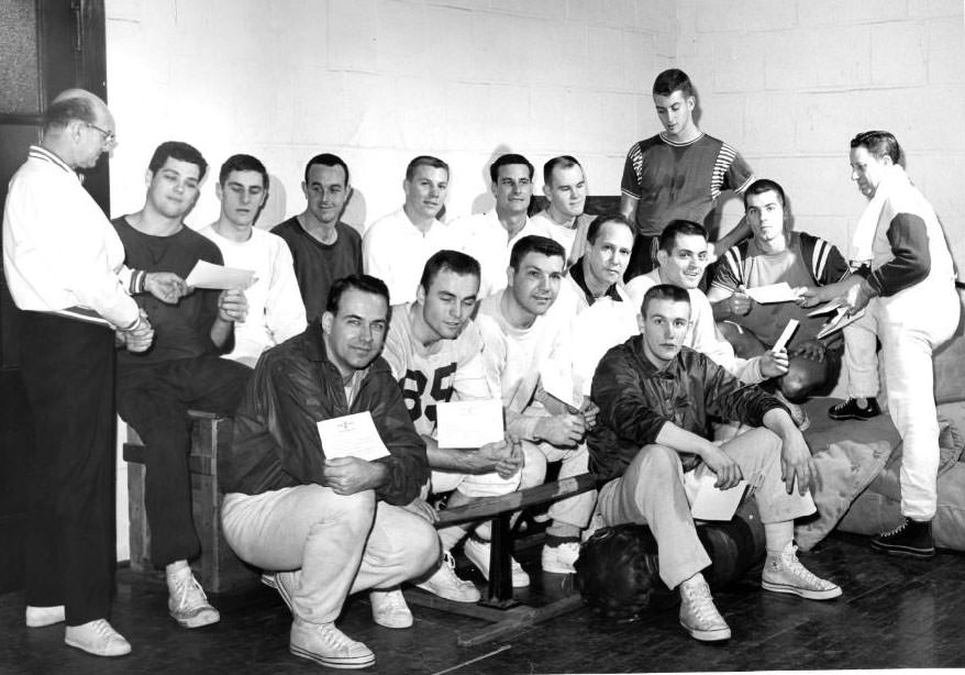 Graduation Day For Players' Conditioning Class, 1961