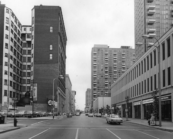Fourth Street in St. Louis, 1960