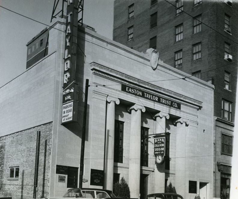Easton Taylor Trust Co. Exterior, 1960