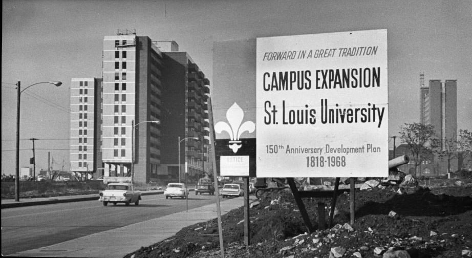 Grand Tower Apartments Campus Expansion St. Louis University, 1960