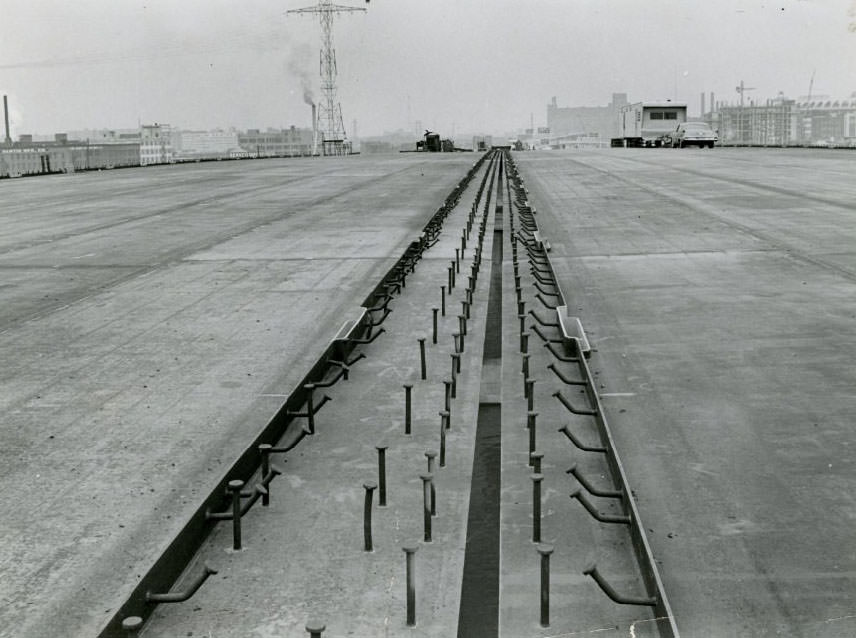 Dispute Further Stalls Poplar Bridge Work, 1960