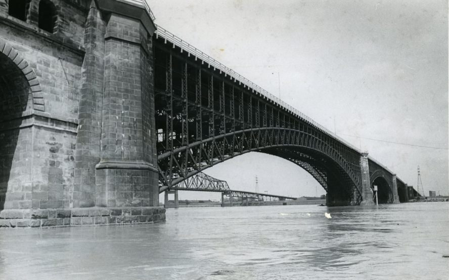 The Eads Bridge, 1974