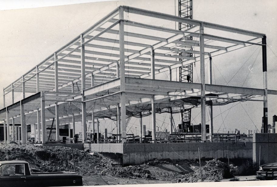 Convention Center Hotel Construction, 1975