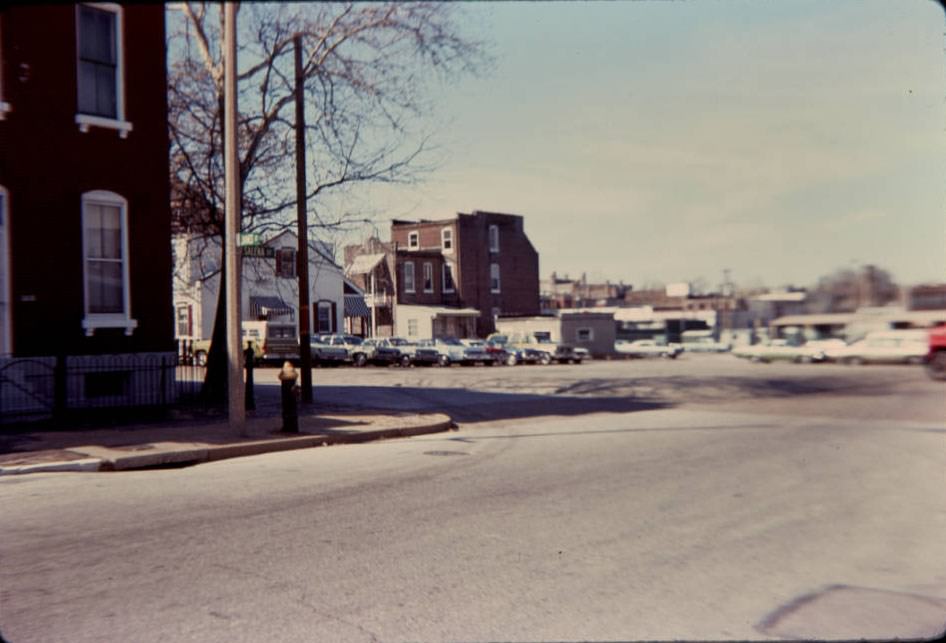 Falstaff (Lemp) Brewery Parking, 1977