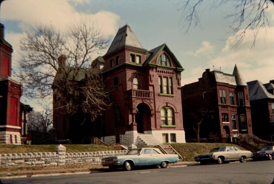 Illinois Ave. Residence across from Benton Park, 1977