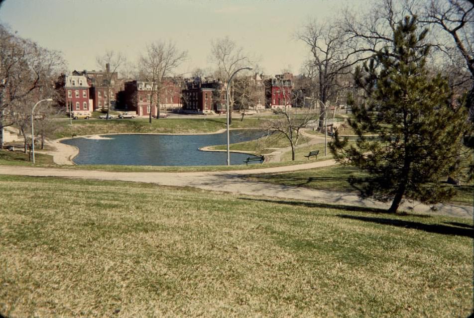 Lagoon and Rolling Terrain from high point, looking northeast, 1977