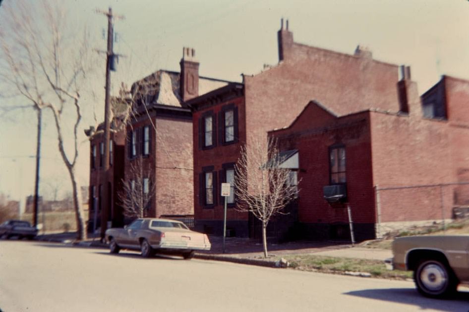 Lami St. Restored Residences, looking east, 1977