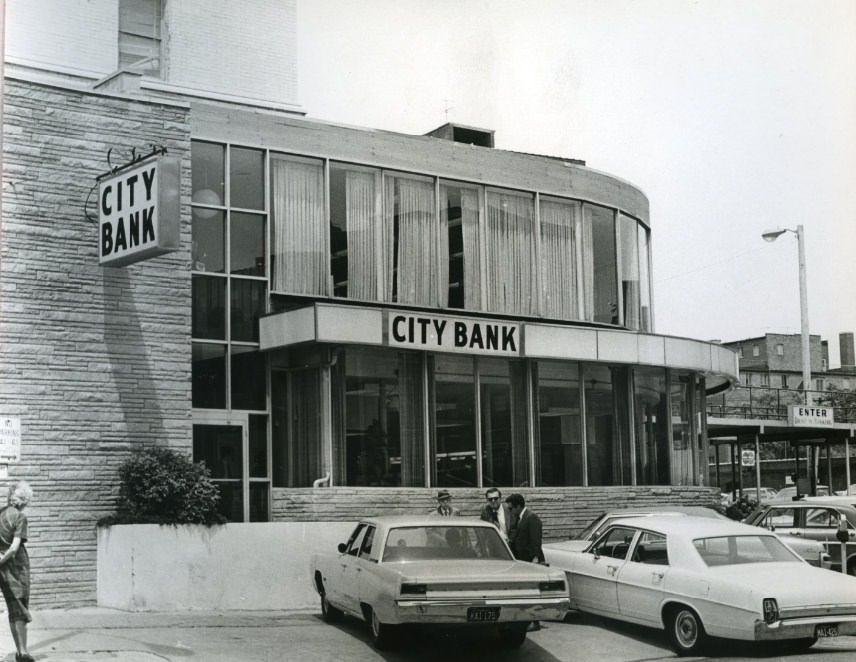 City Bank Exterior, 1971