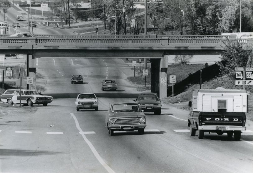Saint Louis County Overpass, 1975