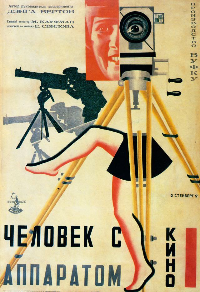 The Man with the Movie Camera, the Stenberg Brothers, 1929