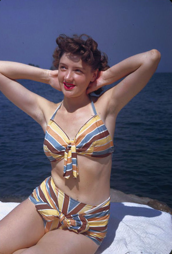 A Look at the Iconic Swimwear Styles of Chicago Women in the 1940s