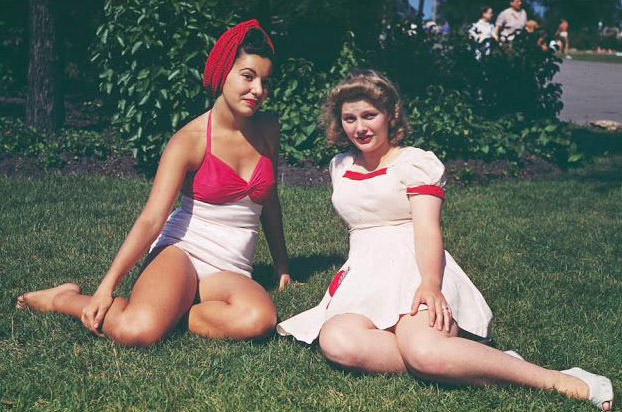 A Look at the Iconic Swimwear Styles of Chicago Women in the 1940s