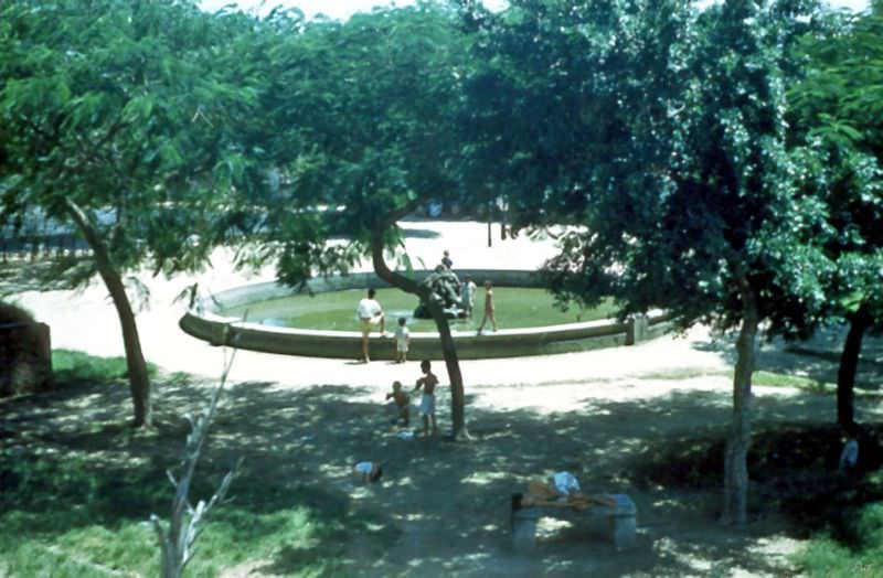 Tainan park, Taiwan, 1954