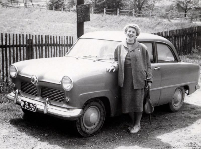 Ford Taunus 12 M, Vienna, 1955