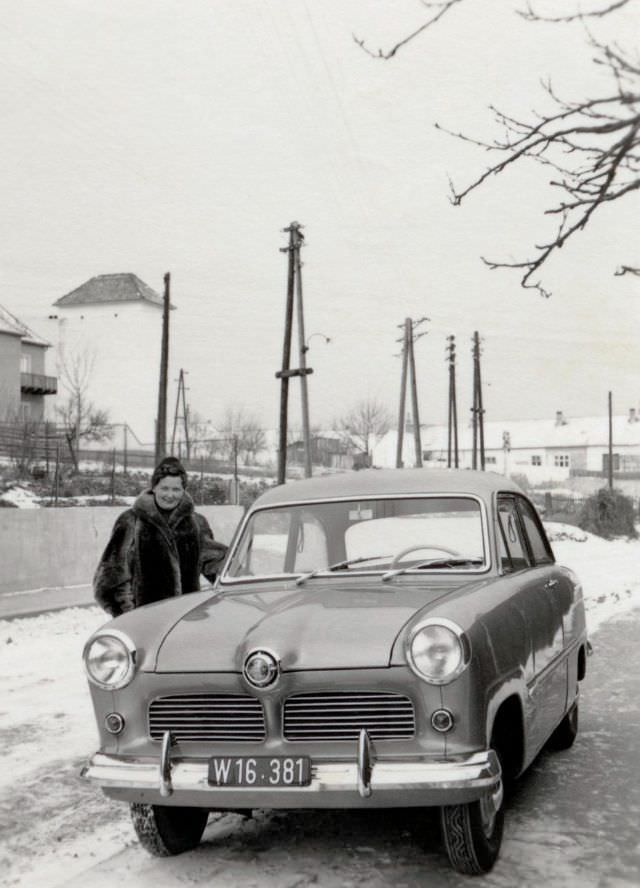 Ford Taunus 12 M, Vienna, 1955