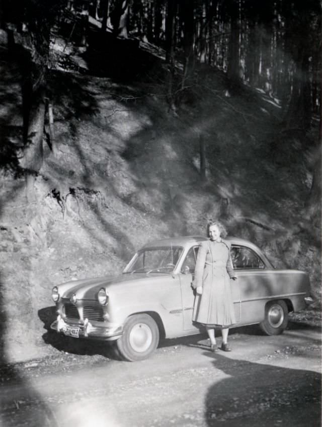 Ford Taunus 12 M, Bremen, Germany, 1955