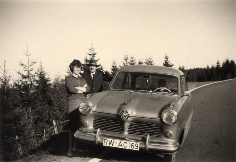 Ford Taunus 12 M, Rottweil, West Germany, 1957