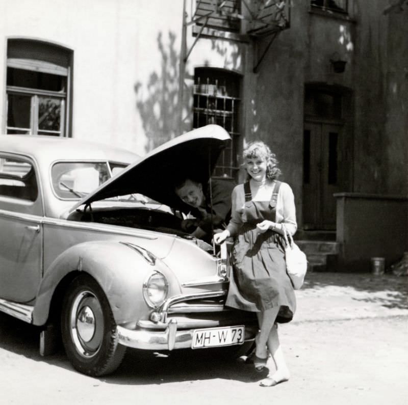 Ford Taunus Spezial, Mülheim an der Ruhr, West Germany, 1958