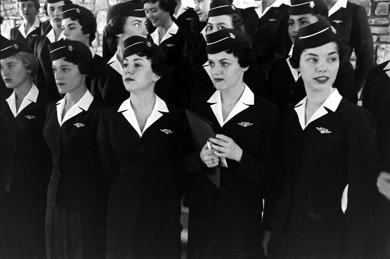 A Peek into the Past: Daily Life at a Texas Stewardess School in 1958