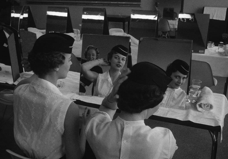 A Peek into the Past: Daily Life at a Texas Stewardess School in 1958