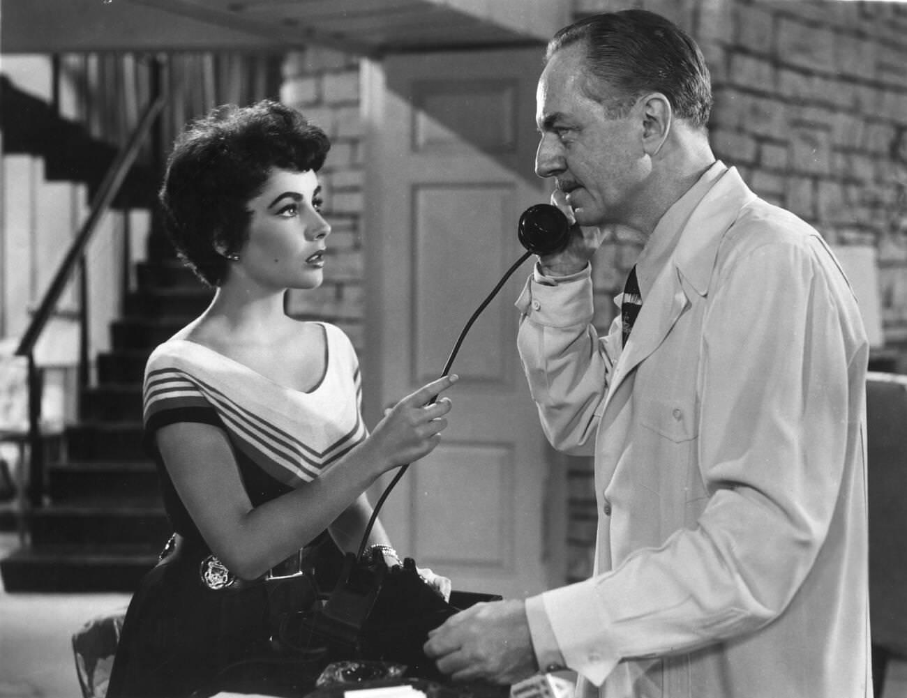 The Girl Who Had Everything (1953): Elizabeth Taylor, William Powell.