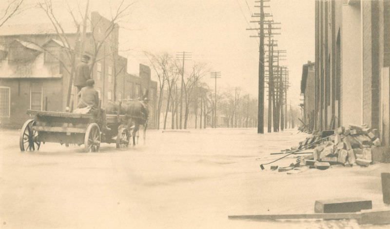 Flood of 1913 in Massillon, Ohio