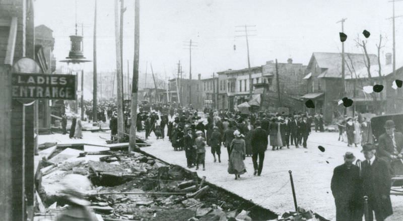 Flood of 1913 in Massillon, Ohio