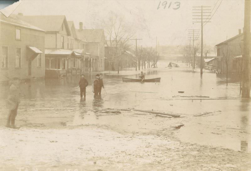 Flood of 1913 in Massillon, Ohio
