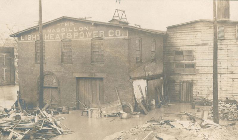 Massillon Light Heat & Power Co., Massillon, Ohio, 1913