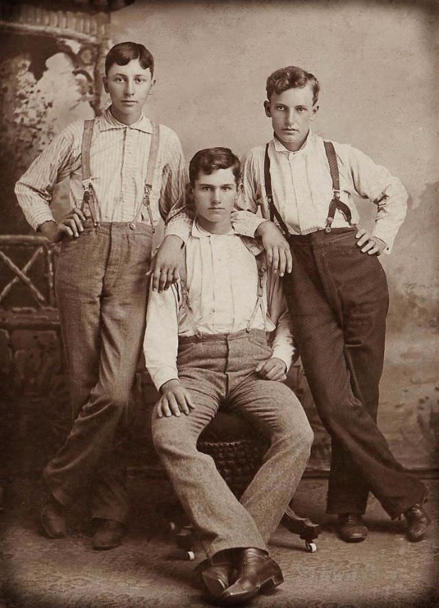 Three Young Men