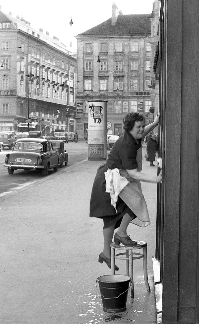 What Vienna looked like in the 1950s