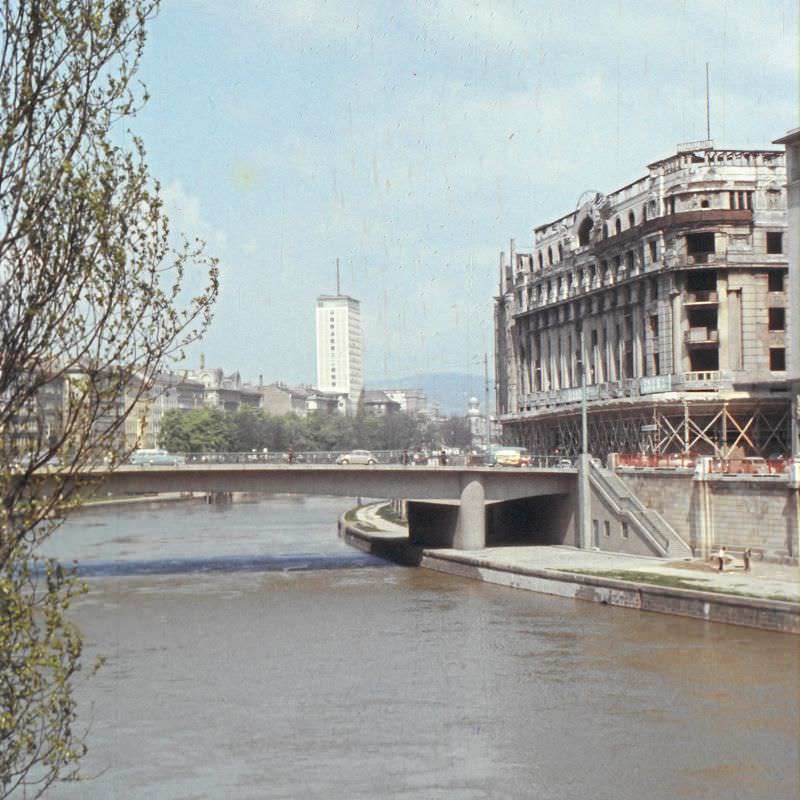 Old Dianabad, Schwedenbrücke, Ringturm, 1960