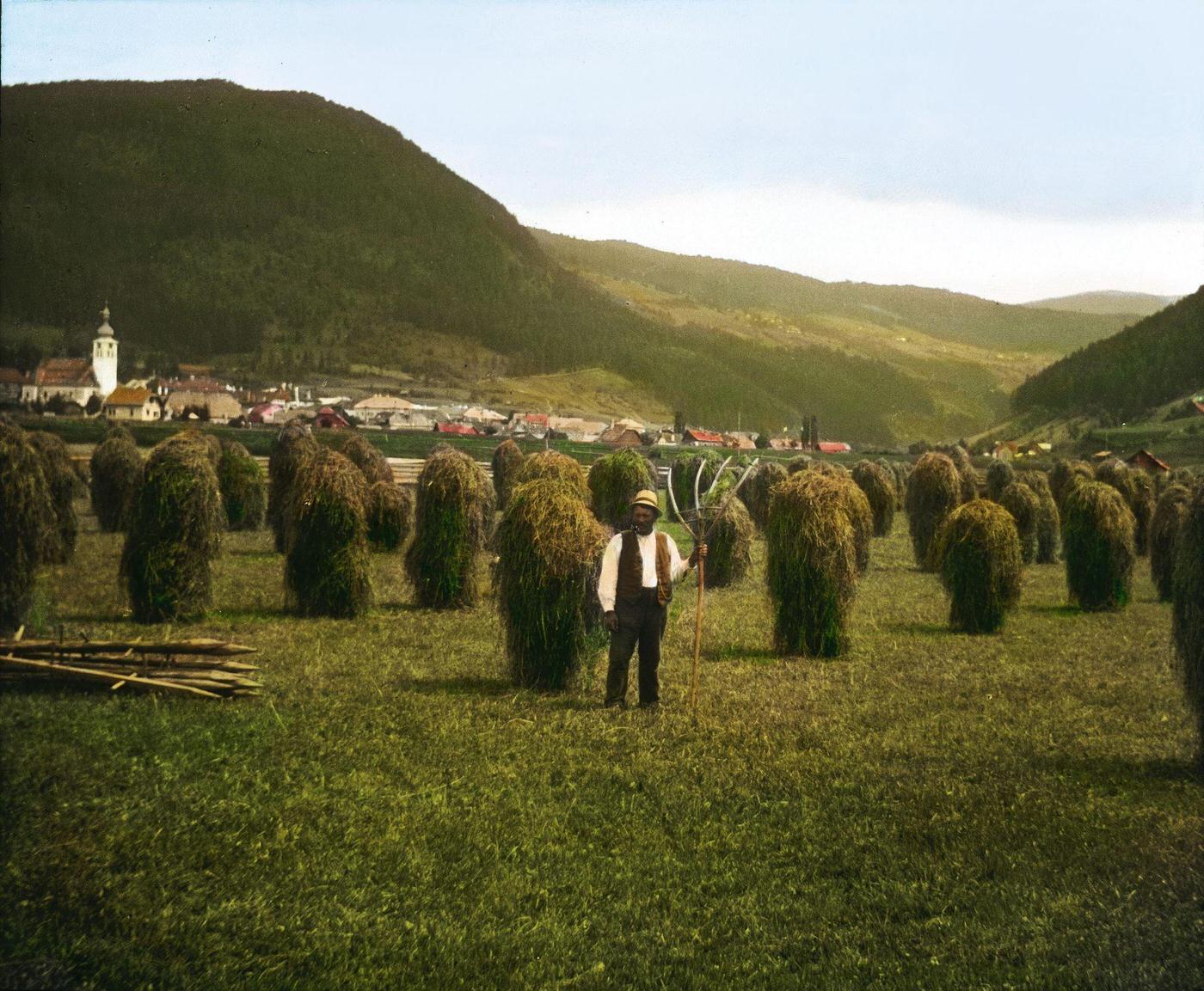 Altenmarkt an der Triesting in Vienna Woods, Lower Austria, 1900.