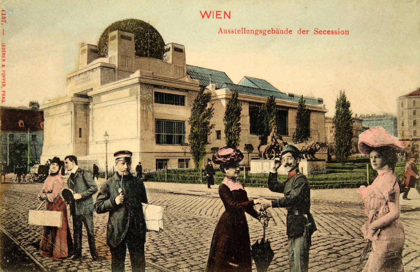 Vienna's Exhibition Building of the Secession, 1905