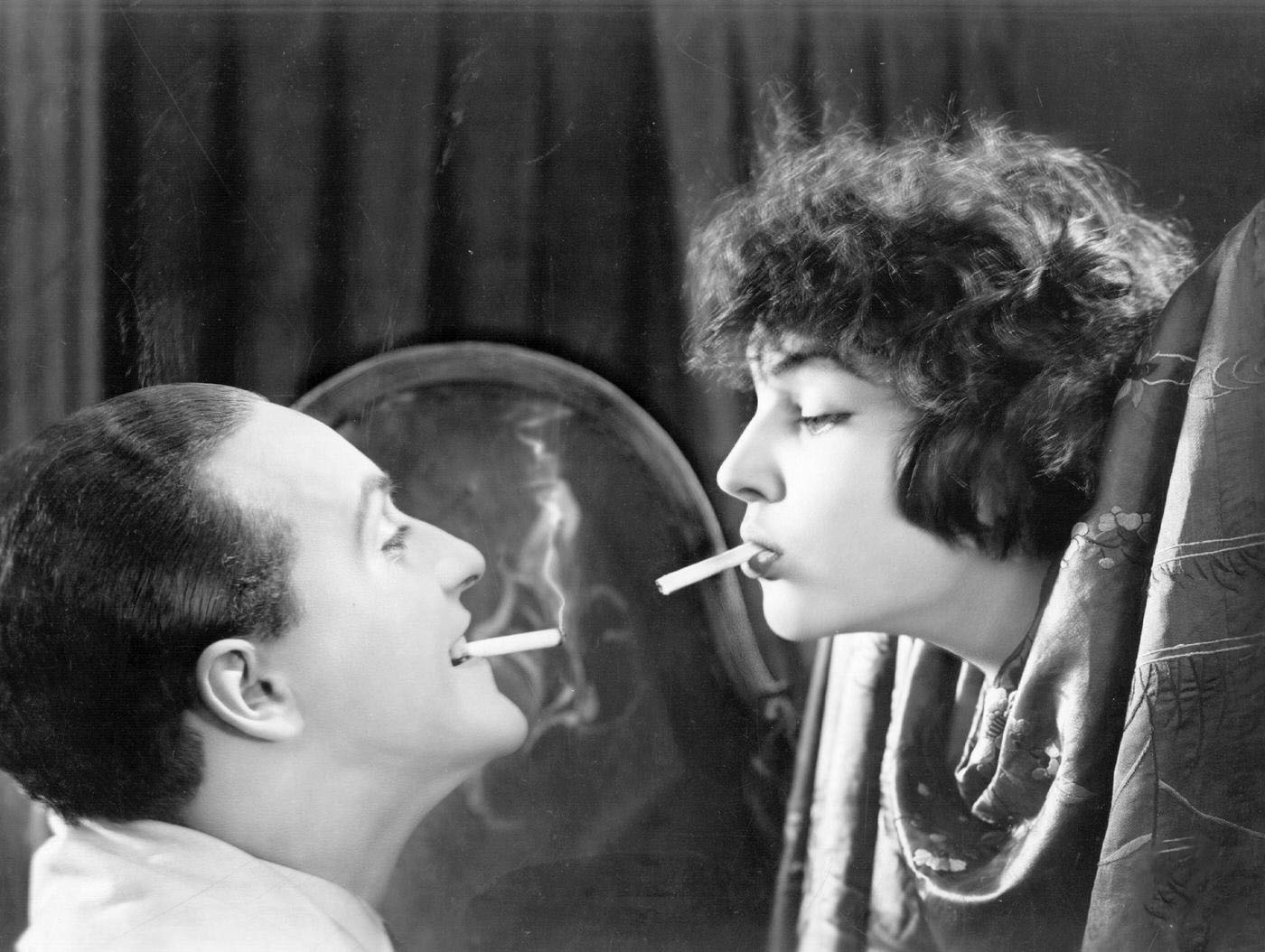 Give Me A Light, Circa 1928: A Moment of Connection and Request for a Cigarette