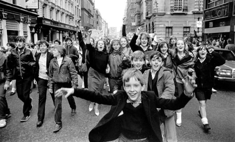 1985 UK School Students Strike