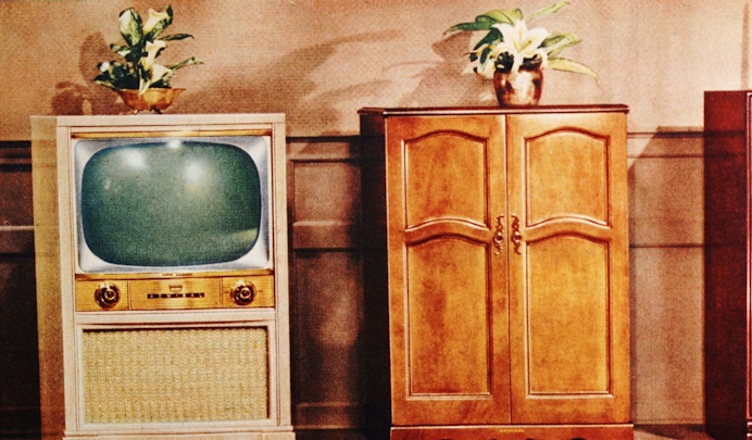 Admiral Televisions vintage ads 1950s