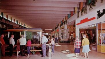 American shopping malls 1960s