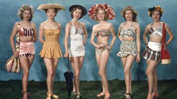 Ladies Swimwear 1940s