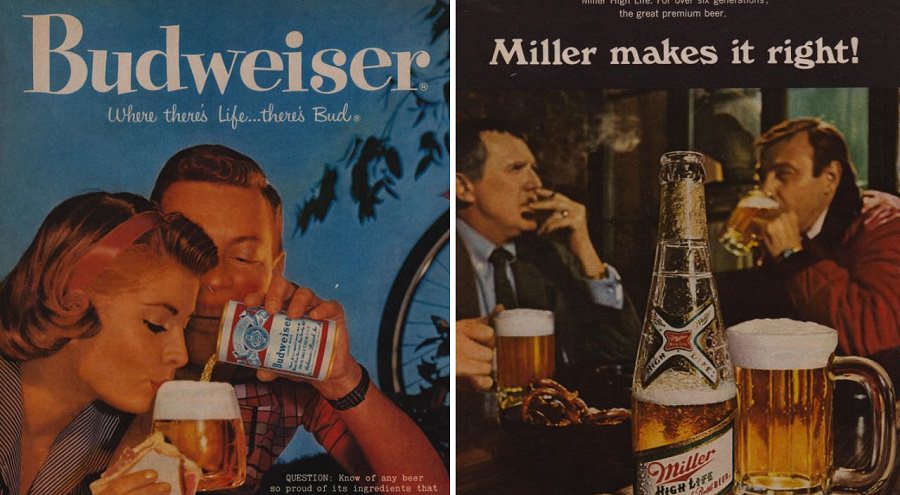 Beer Advertising Posters 1950s and 1960s